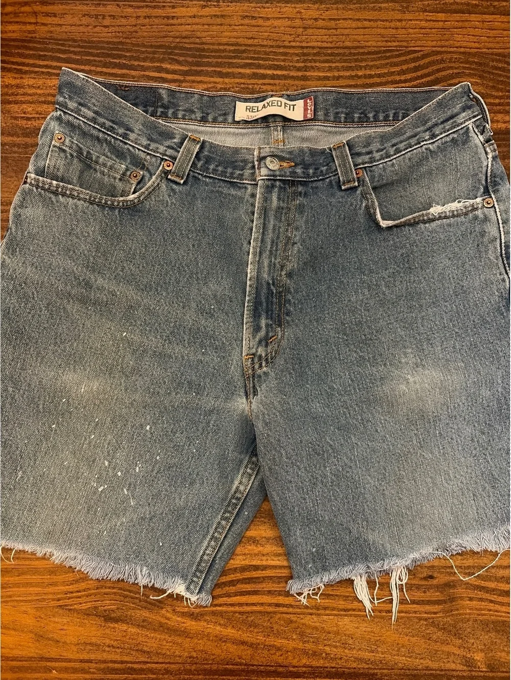 Levi's 550 Relaxed Fit Denim Shorts W36 L30